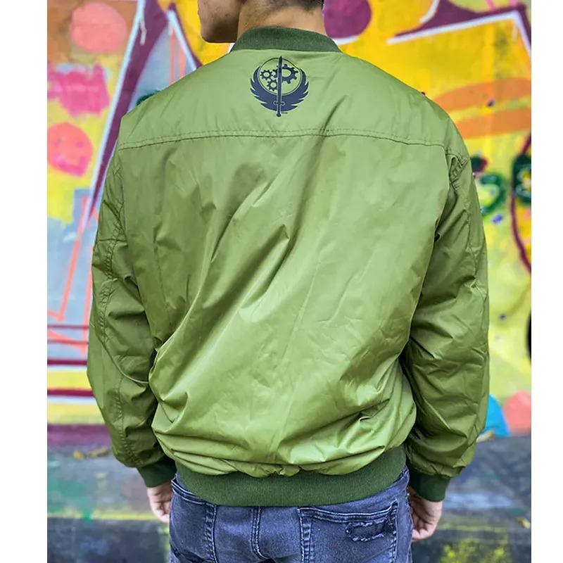 fallout-brotherhood-of-steel-green-bomber-jacket