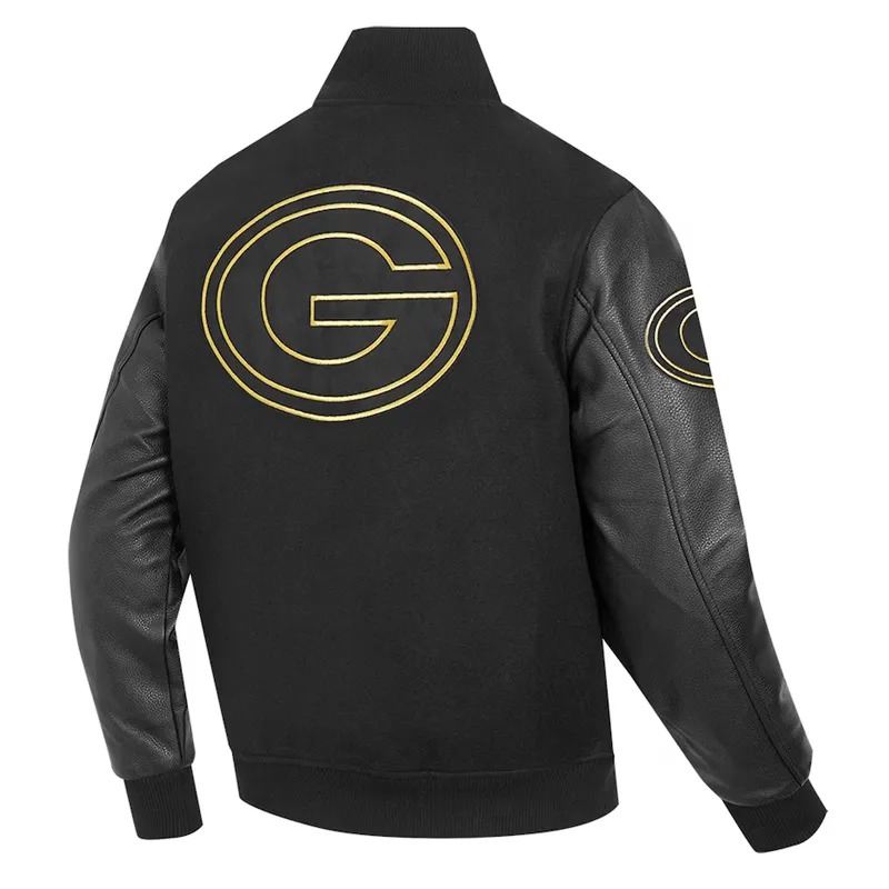 green-bay-packers-full-zip-black-jacket