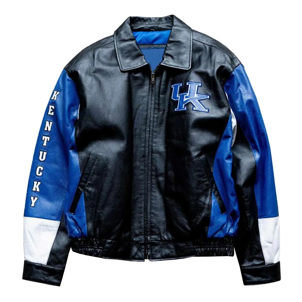 kentucky-wildcats-blue-and-black-varsity-leather-jacket