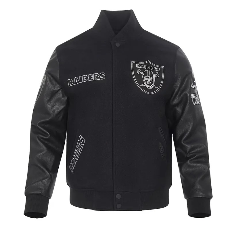 las-vegas-raiders-black-varsity-jacket