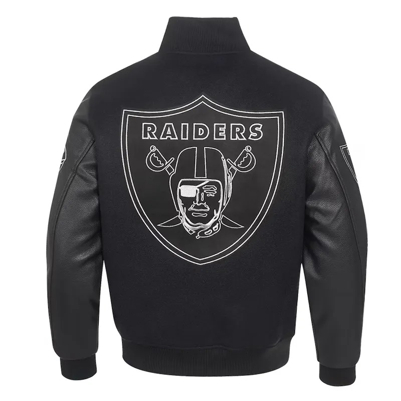 las-vegas-raiders-full-zip-black-varsity-jacket