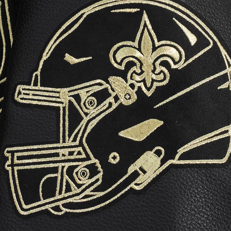new-orleans-saints-full-zip-black-letterman-jacket