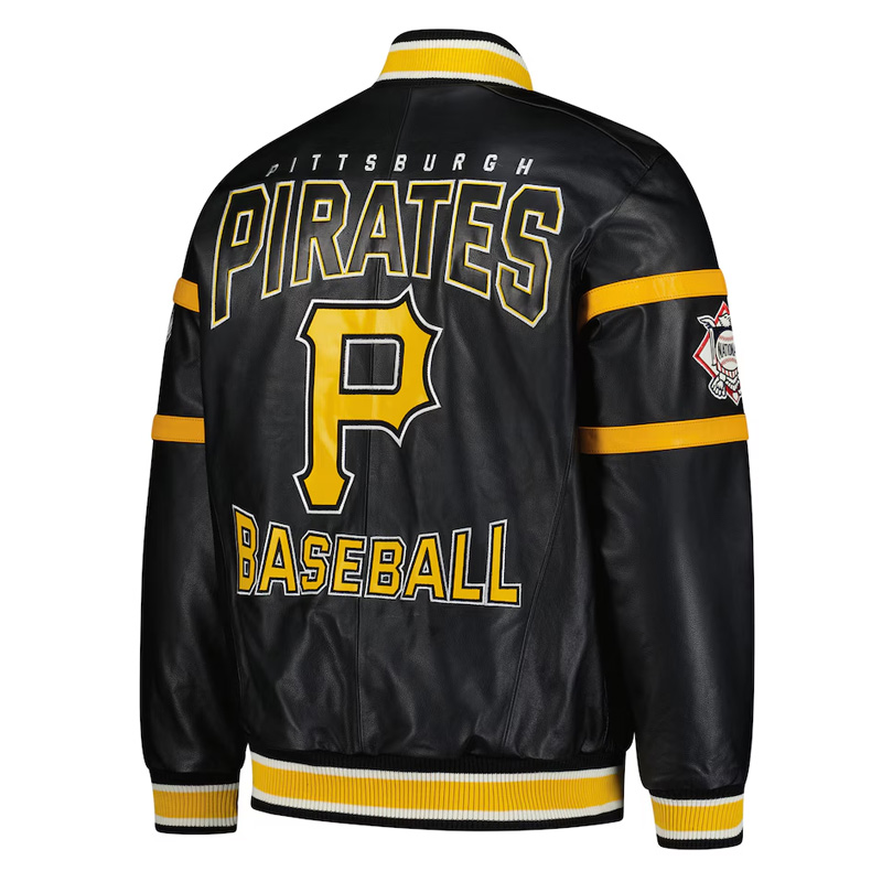 pittsburgh-pirates-striped-black-varsity-leather-jacket