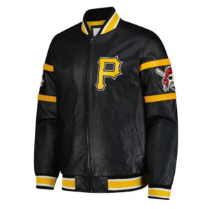 striped-pittsburgh-pirates-varsity-leather-jacket