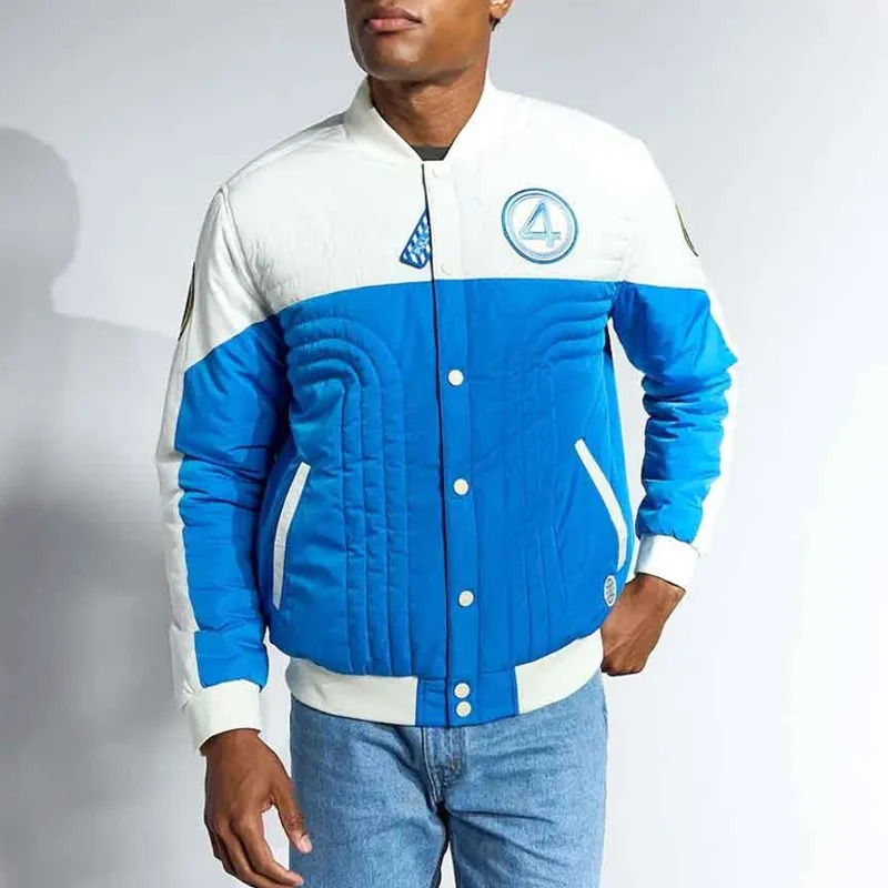 the-fantastic-four-first-steps-mission-blue-and-white-bomber-jacket
