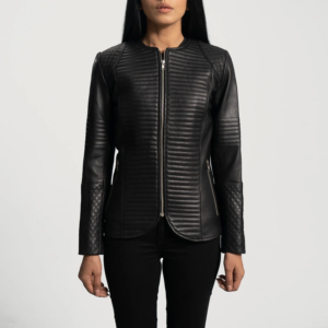Pulse Collarless Quilted Jacket